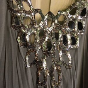 Two Sequined long Camisoles